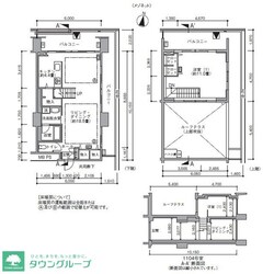 東雲キャナルコートＣＯＤＡＮ１７号棟の物件間取画像